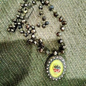 Betsey Johnson  Cat Pendant Necklace BecaUse Princess 😸